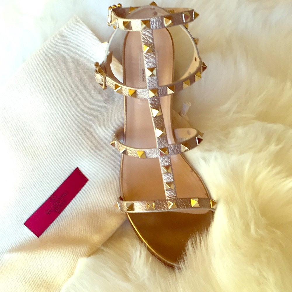 Valentino Garavani Rockstud Leather 60mm  Sandal